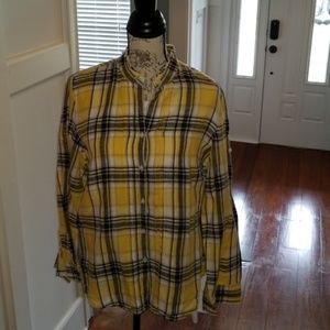 Jones of New York Sport 100% Linen Shirt